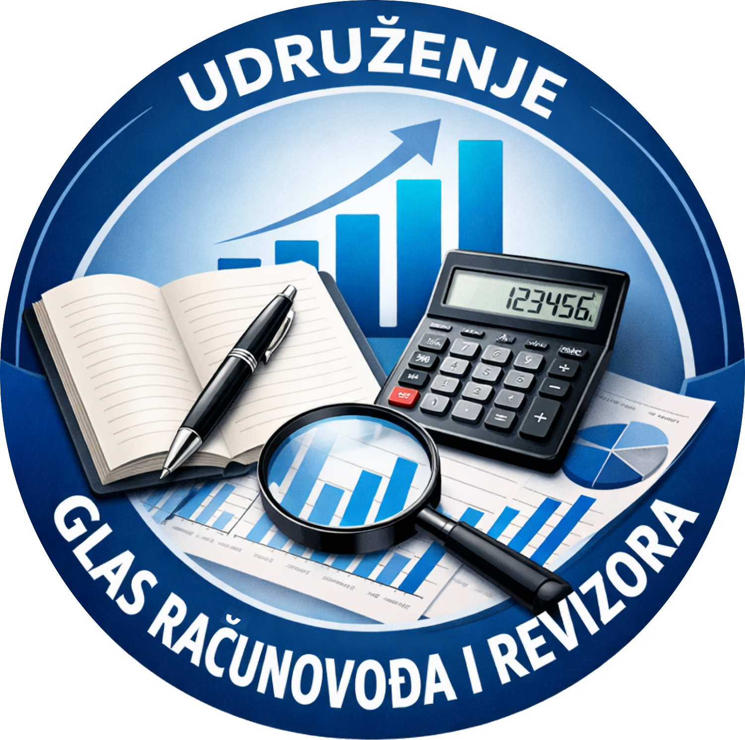 Logo Udruženja Glas računovođa i revizora